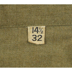 Chemise moutarde, Special, Seventh Army & First Army, 14 ½ x 32