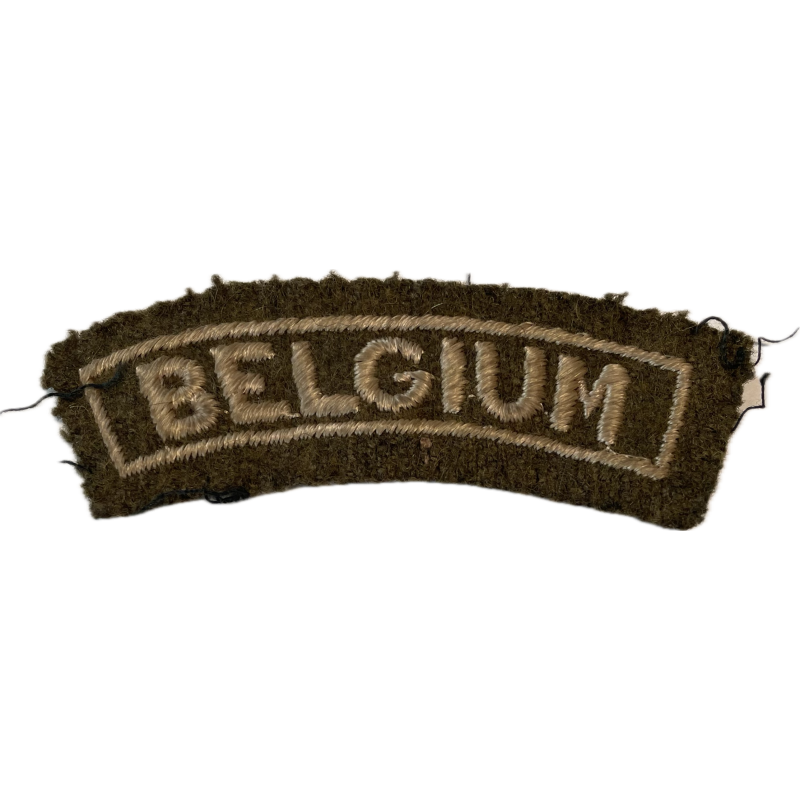 Title, Shoulder, Belgium, type 1