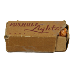 Briquet, Foxhole Lighter, THE IMCO CO., avec mèches