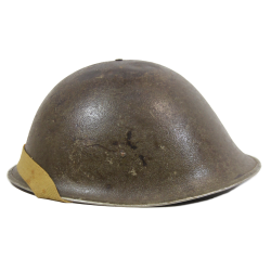 Helmet, Mk III, British, with Canadian Liner, VMC 1942, Size 7 ¼