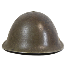 Helmet, Mk III, British, with Canadian Liner, VMC 1942, Size 7 ¼