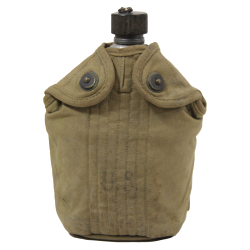 Canteen, US Army, Complete, Reinforced Cover, KOZEE-KAR 1942, Normandy