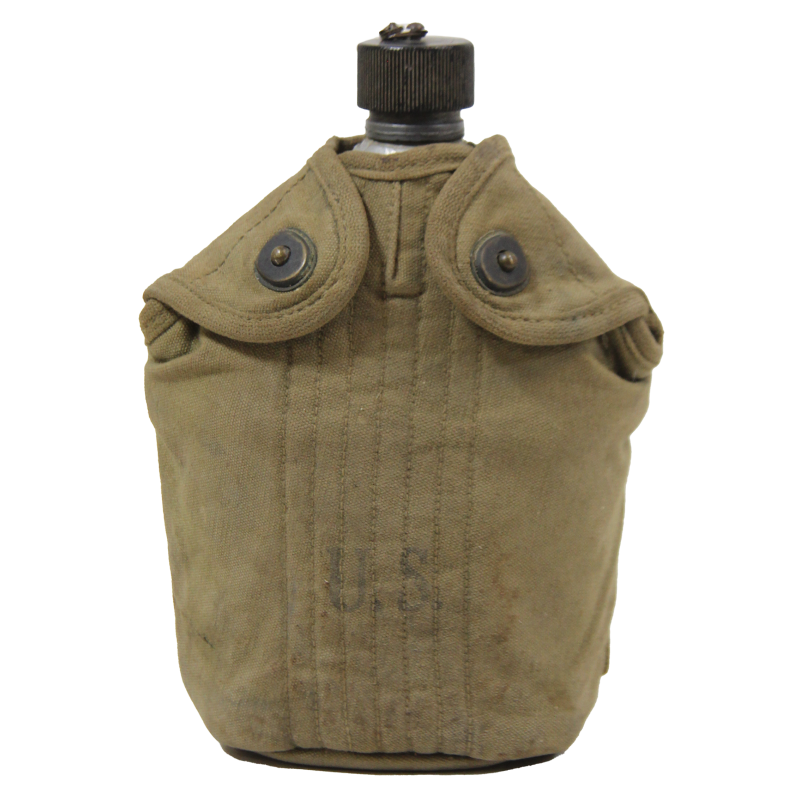 Canteen, US Army, Complete, Reinforced Cover, KOZEE-KAR 1942, Normandy