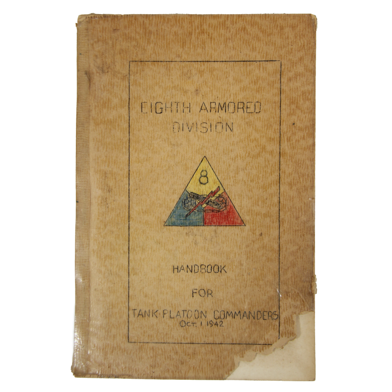 Manual, Eighth Armored Division Handbook for Tank Platoon Commanders, 1942