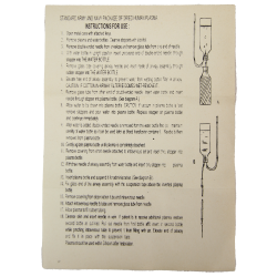 Nécessaire de perfusion, sang, plasma, sérum ou solution, No. R193, BAXTER LABORATORIES OF CANADA, LTD., dans sa boîte