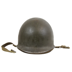 Helmet, M1, Fixed Loops, HAWLEY Liner, Sgt. Wilbur Bayones