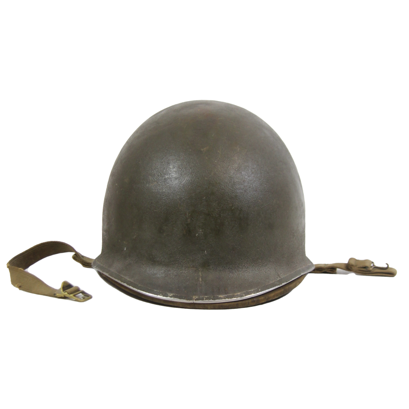 Helmet, M1, Fixed Loops, HAWLEY Liner, Sgt. Wilbur Bayones