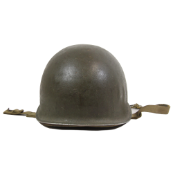 Helmet, M1, Fixed Loops, HAWLEY Liner, Sgt. Wilbur Bayones