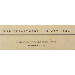 Livret, If you should be captured, these are your rights, War Department, 16 mai 1944