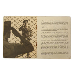 Pamphlet, If you should be captured, these are your rights, War Department, May 16, 1944