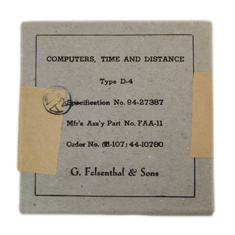 Computer, Time and Distance, Type D-4, USAAF, 1944, Mint