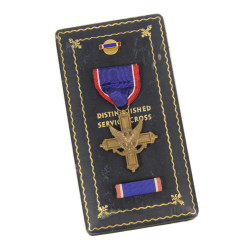 Coffret médaille, Distinguished Service Cross, ROBBINS COMPANY, Black Broach