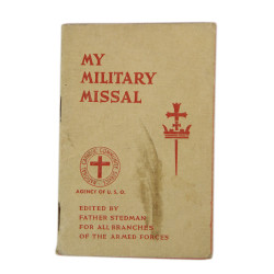 Missel, My Military Missal, catholique, 1942