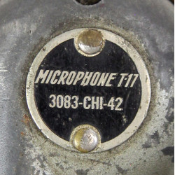 Microphone, T-17, US Army, 1942