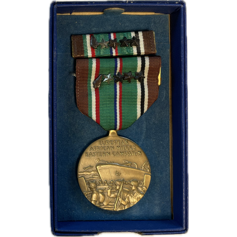 Medal, European-African-Middle Eastern Campaign (EAME), with Ribbon, in Box