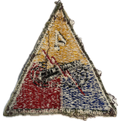 Insigne, 4th Armored Division, Avranches, Bastogne