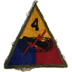 Insigne, 4th Armored Division, Avranches, Bastogne