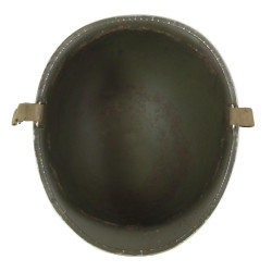 Helmet, M1, Fixed Loops, FIRESTONE Liner, Plain A Washers, 2nd Lt. Charles Smith, Jr.