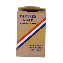 Savon, Canteen Soap, Knap-Sack Size, LIGHTFOOT