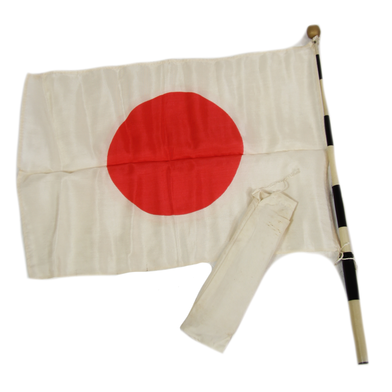 Drapeau japonais, manche télescopique, Hinomaru