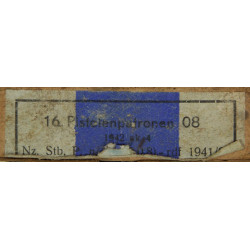 Boîte de cartouches allemandes, 9 mm, Normandie, 1942