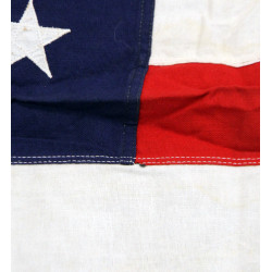 Flag, US, 48-Star, Embroidered, ANNIN, Republic Reg. U.S. Pat. Off., Defiance Fast Colors, 3.6' x 5.7'