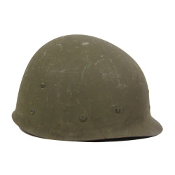 Helmet, M1, Fixed Loops, FIRESTONE/INLAND Liner, with Camouflage Net