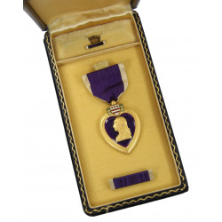 Medal, Purple Heart, in Case