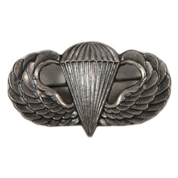 Badge, Parachutist's, 'Jump Wings', US Army, Sterling, Pin Back