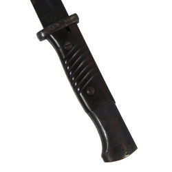 Bayonet, Mauser 98k, 1941, Complete with Matching Scabbard and Leather Frog, 1936