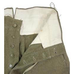 Pantalon Type 98, uniforme d'hiver, Armée impériale japonaise, Gunko