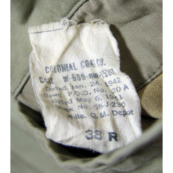 Jacket, Field, M-1941, 38R, 1942