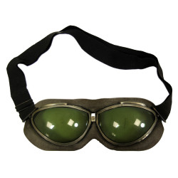 Goggles, Flying, Commander, STRAUSS & BUEGELEISEN, US Navy, with Case