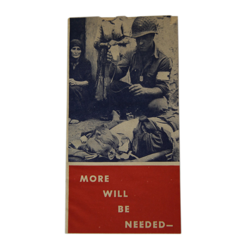 Tract, RED CROSS WAR FUND, mars 1944