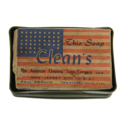 Boîte à savon, plastique, avec savon à linge, The American Cleaning Soap Company, Inc.