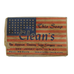 Boîte à savon, plastique, avec savon à linge, The American Cleaning Soap Company, Inc.