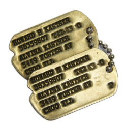 Dog Tags, Pvt. Howard Kastner