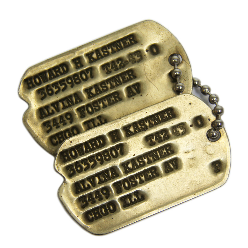 Dog Tags, Pvt. Howard Kastner