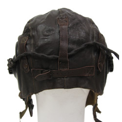 Helmet, Flying, Type A-11, Large, with ANB-H-1 Receivers, USAAF