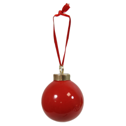 Christmas ornaments, D-Day, Red