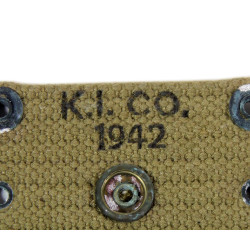 Belt, Pistol, M-1936, K.I. CO. 1942