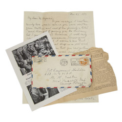 Letter, Pvt. Ray Geddes, Camp Toccoa, 501st PIR, 1943