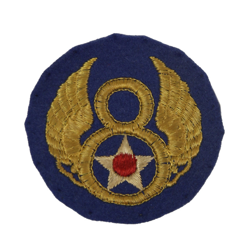 Insigne, 8th Air Force, USAAF, British-Made, feutre