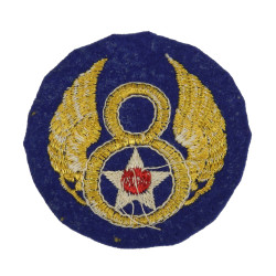 Insigne, 8th Air Force, USAAF, British-Made, feutre