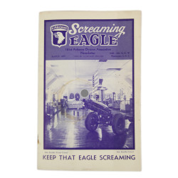 Bulletins Screaming Eagle, 101st Airborne Division Association, 1957, T/5 George Gillespie, Serv. Co., 502nd PIR