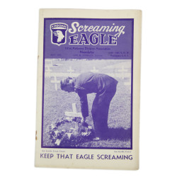 Bulletins Screaming Eagle, 101st Airborne Division Association, 1957, T/5 George Gillespie, Serv. Co., 502nd PIR