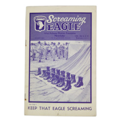 Bulletins Screaming Eagle, 101st Airborne Division Association, 1957, T/5 George Gillespie, Serv. Co., 502nd PIR