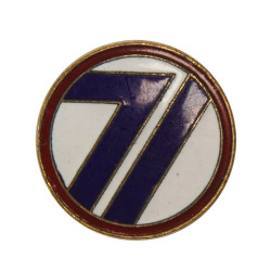 Crest, 71st Infantry Division, à épingle