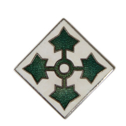 Crest, 4th Infantry Division, à pin's