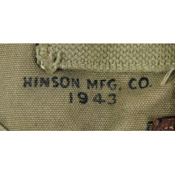 Shovel, Folding, M1943, WOOD 1944, with 1st Type Carrier, HINSON MFG. CO. 1943